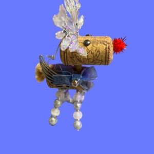 Wine Cork Christmas ornament